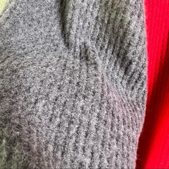 Calvin Klein Mockneck Colorblock Waffle Knit Top Size 2X Plus - Picture 16 of 16